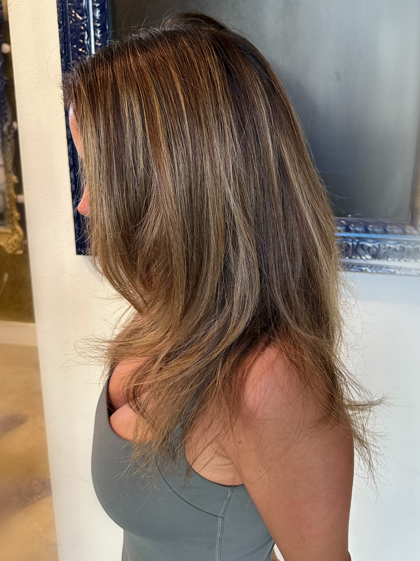 “Before and after seamless weft hair extension transformation – Solace Seamless®”