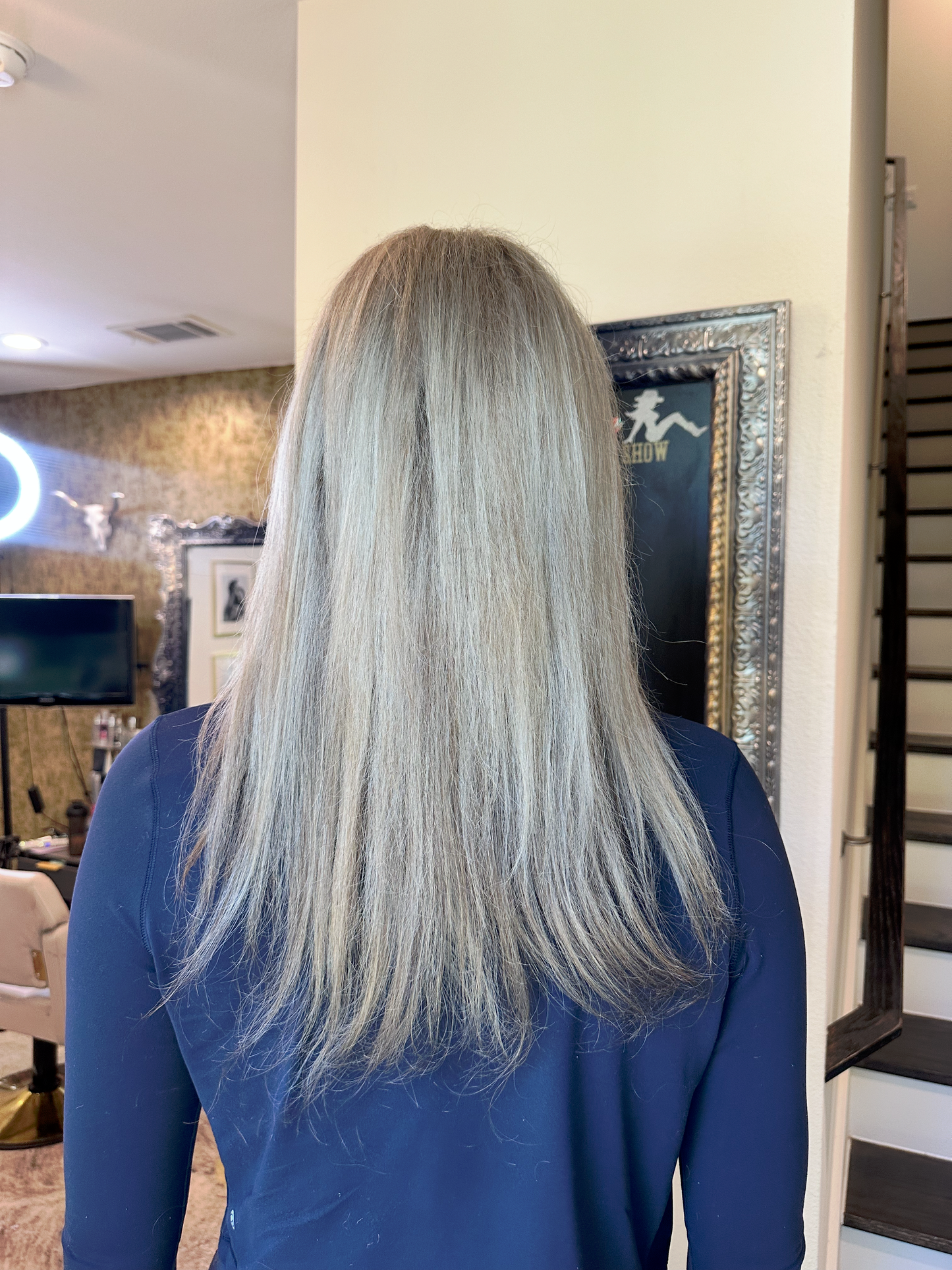 “Before and after seamless weft hair extension transformation – Solace Seamless®”