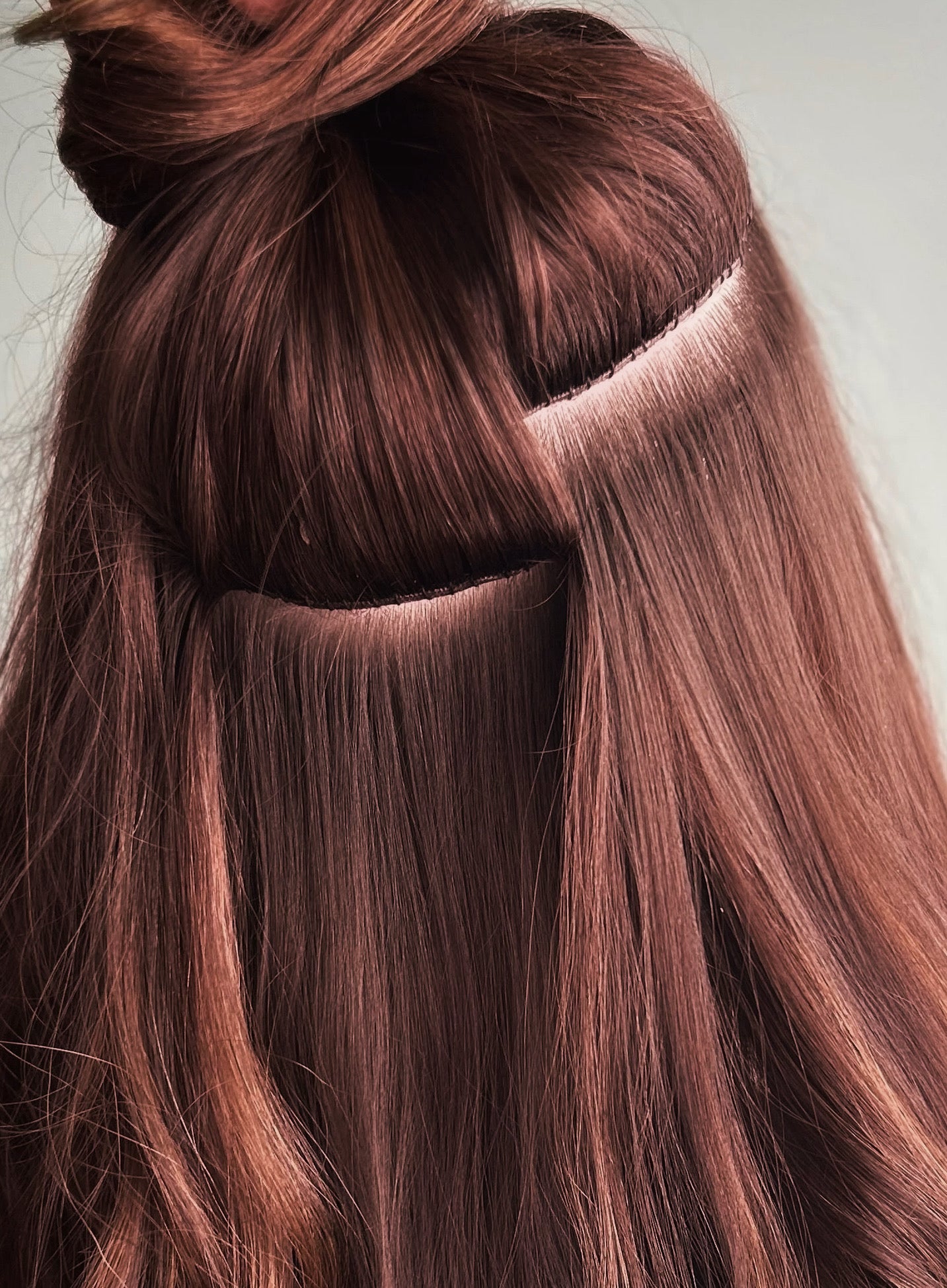 Solace Seamless luxury seamless weft hidden invisible install — professional quality compared to Bellami, IBE®, and JZ Styles extensions